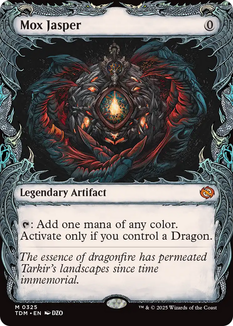 Mox Jasper (Showcase) [Tarkir: Dragonstorm] | Odin's Place