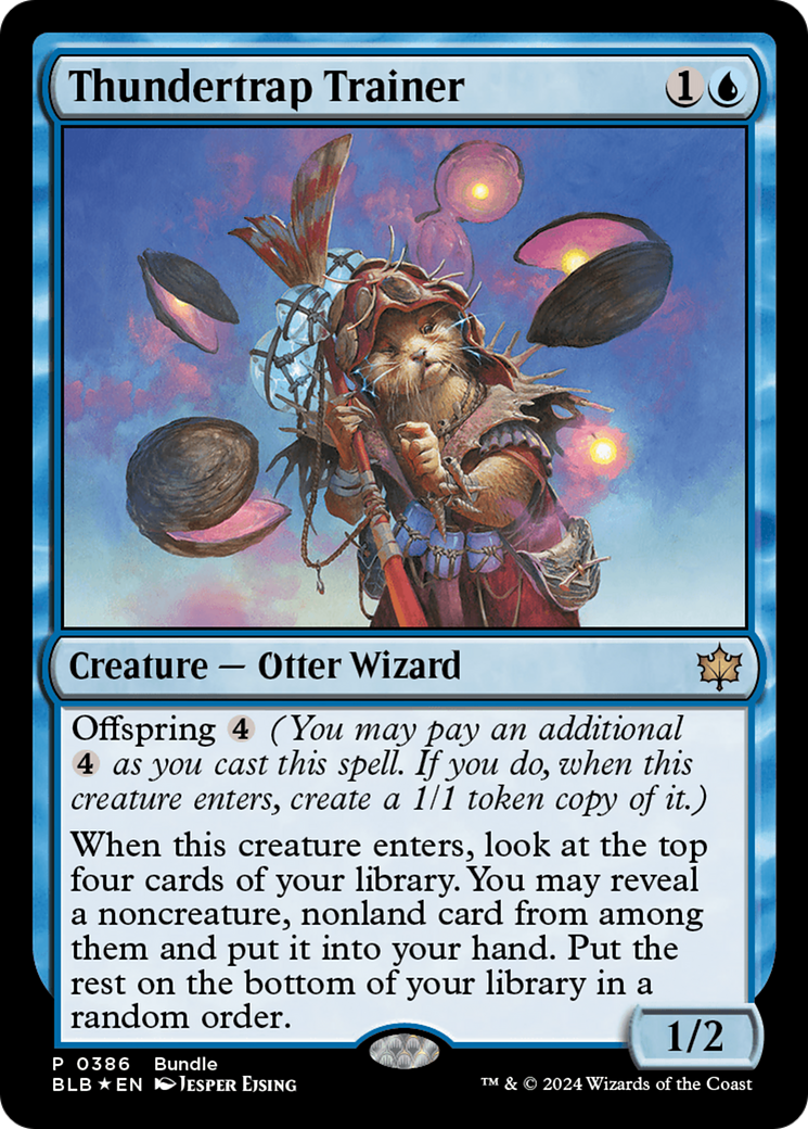 Thundertrap Trainer [Bloomburrow Promos] | Odin's Place