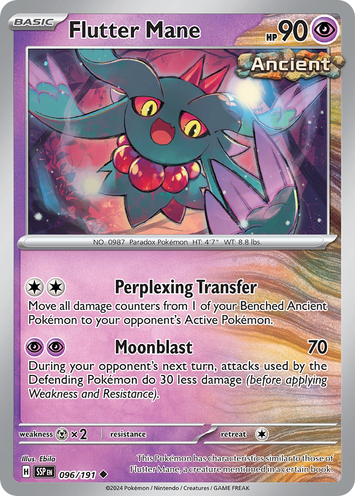 Flutter Mane (096/191) [Scarlet & Violet: Surging Sparks] | Odin's Place