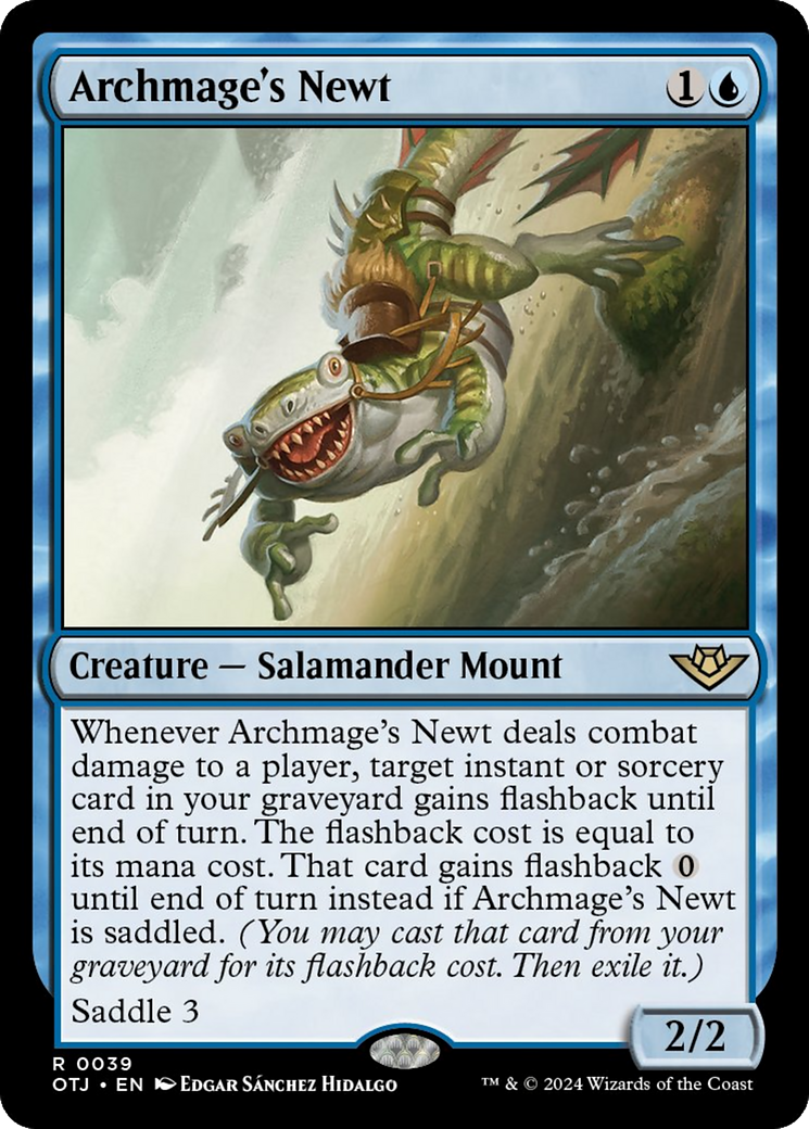 Archmage's Newt [Outlaws of Thunder Junction] | Odin's Place