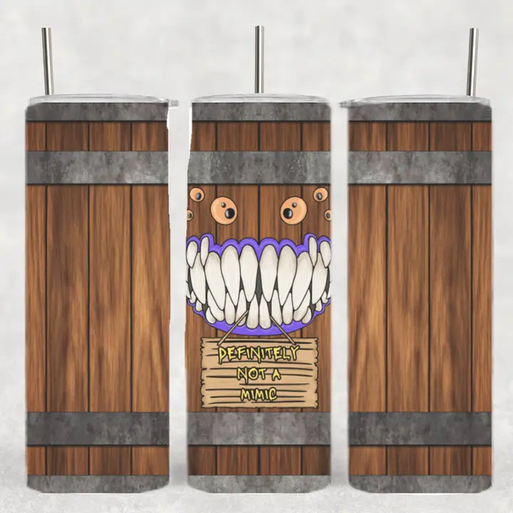 The Geek Boutique: Not A Mimic D&D Inspired Gaming Tumbler | Odin's Place