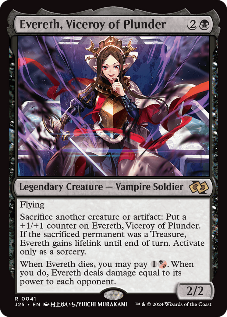 Evereth, Viceroy of Plunder (Anime) [Foundations Jumpstart] | Odin's Place