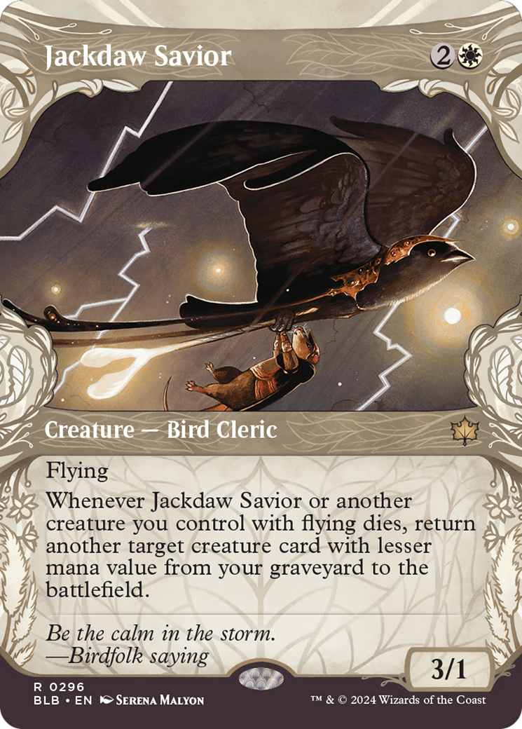 Jackdaw Savior (Showcase) [Bloomburrow] | Odin's Place