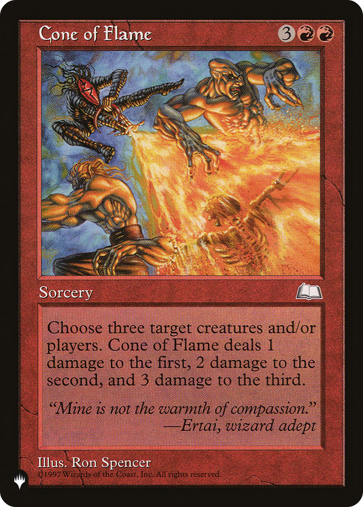 Cone of Flame [The List] | Odin's Place