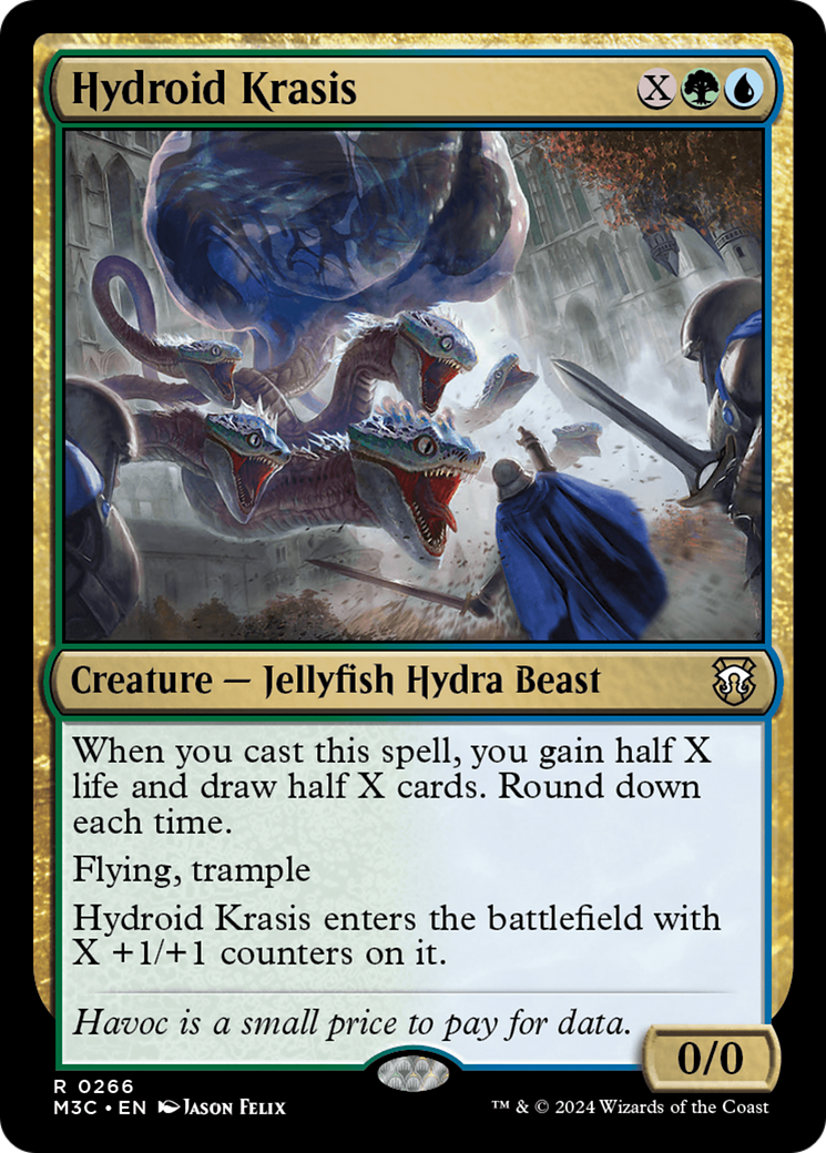 Hydroid Krasis (Ripple Foil) [Modern Horizons 3 Commander] | Odin's Place