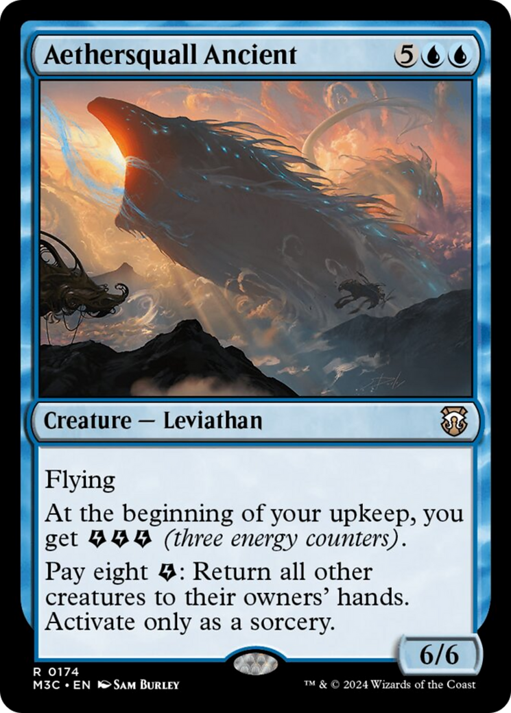 Aethersquall Ancient (Ripple Foil) [Modern Horizons 3 Commander] | Odin's Place