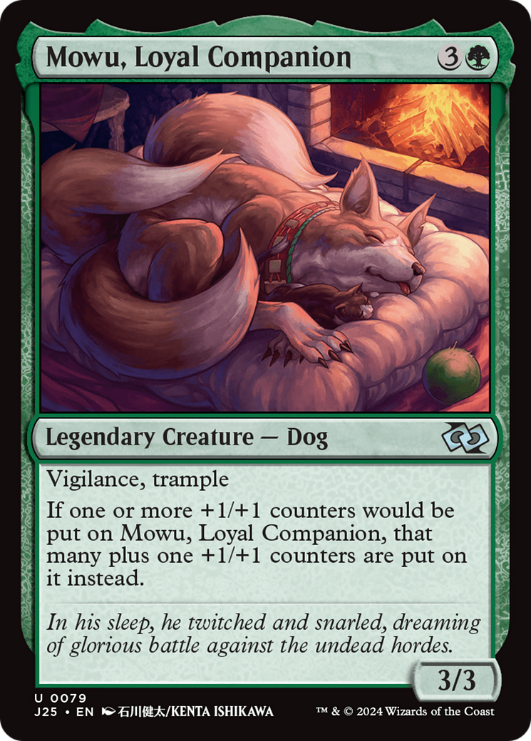 Mowu, Loyal Companion (Anime) [Foundations Jumpstart] | Odin's Place