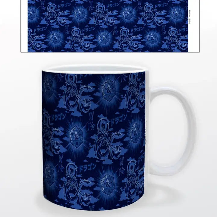 Pyramid America: Dungeons and Dragons - Dice Sky 11 oz. Ceramic Mug | Odin's Place