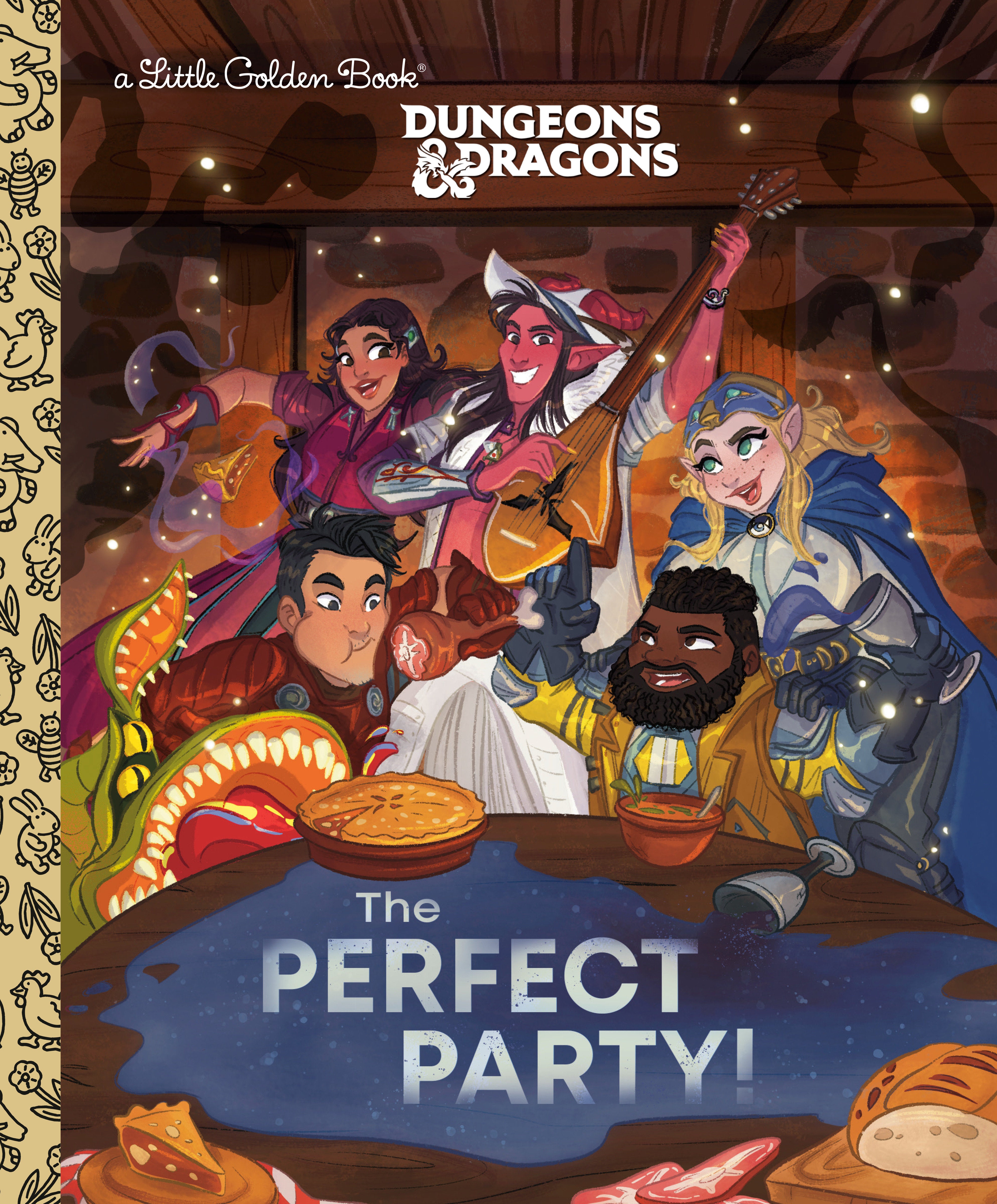 Dungeons & Dragons  Perfect Party Little Golden Book Hardcover | Odin's Place