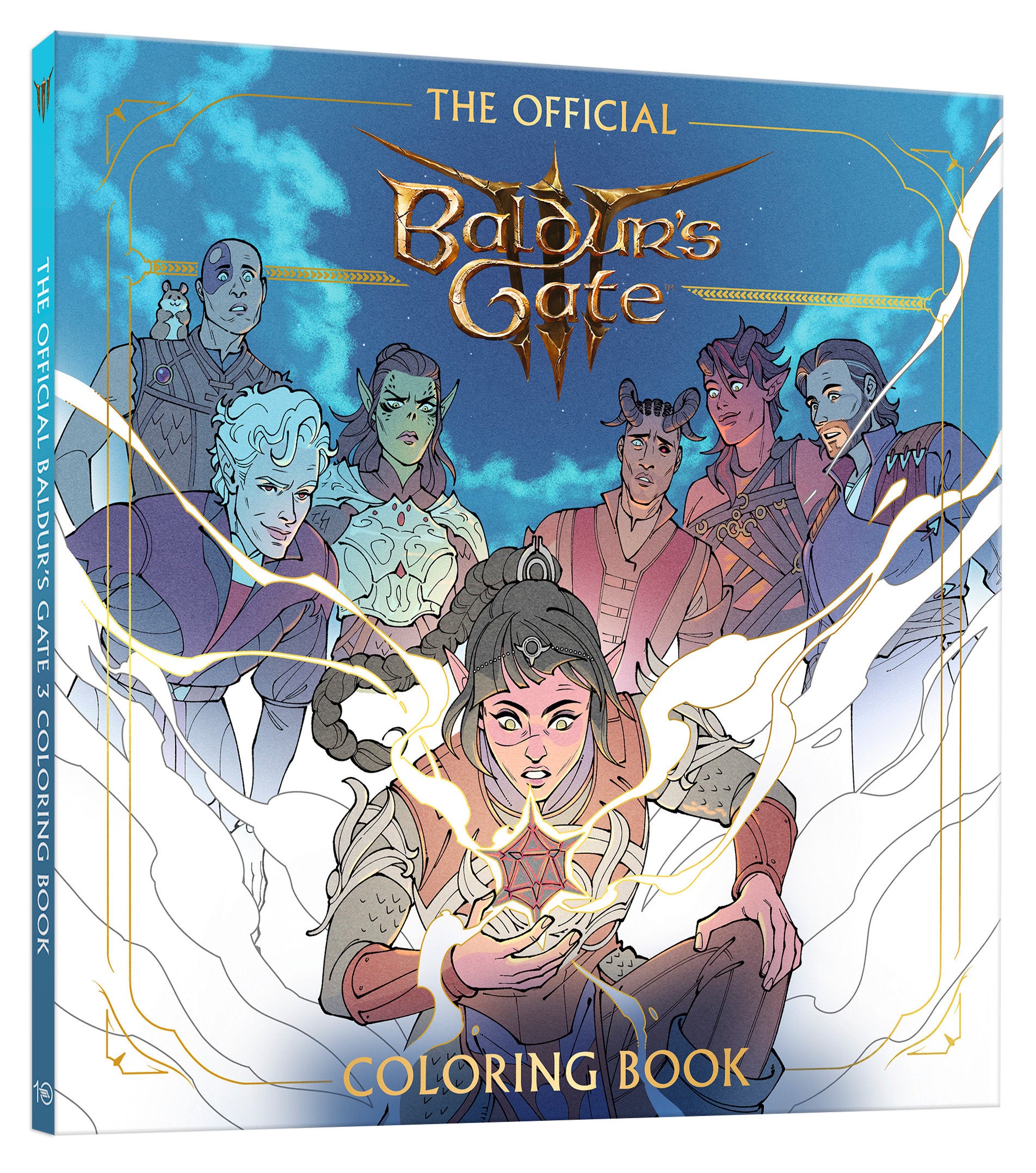 The Official Baldur's Gate 3 Coloring Book | Odin's Place