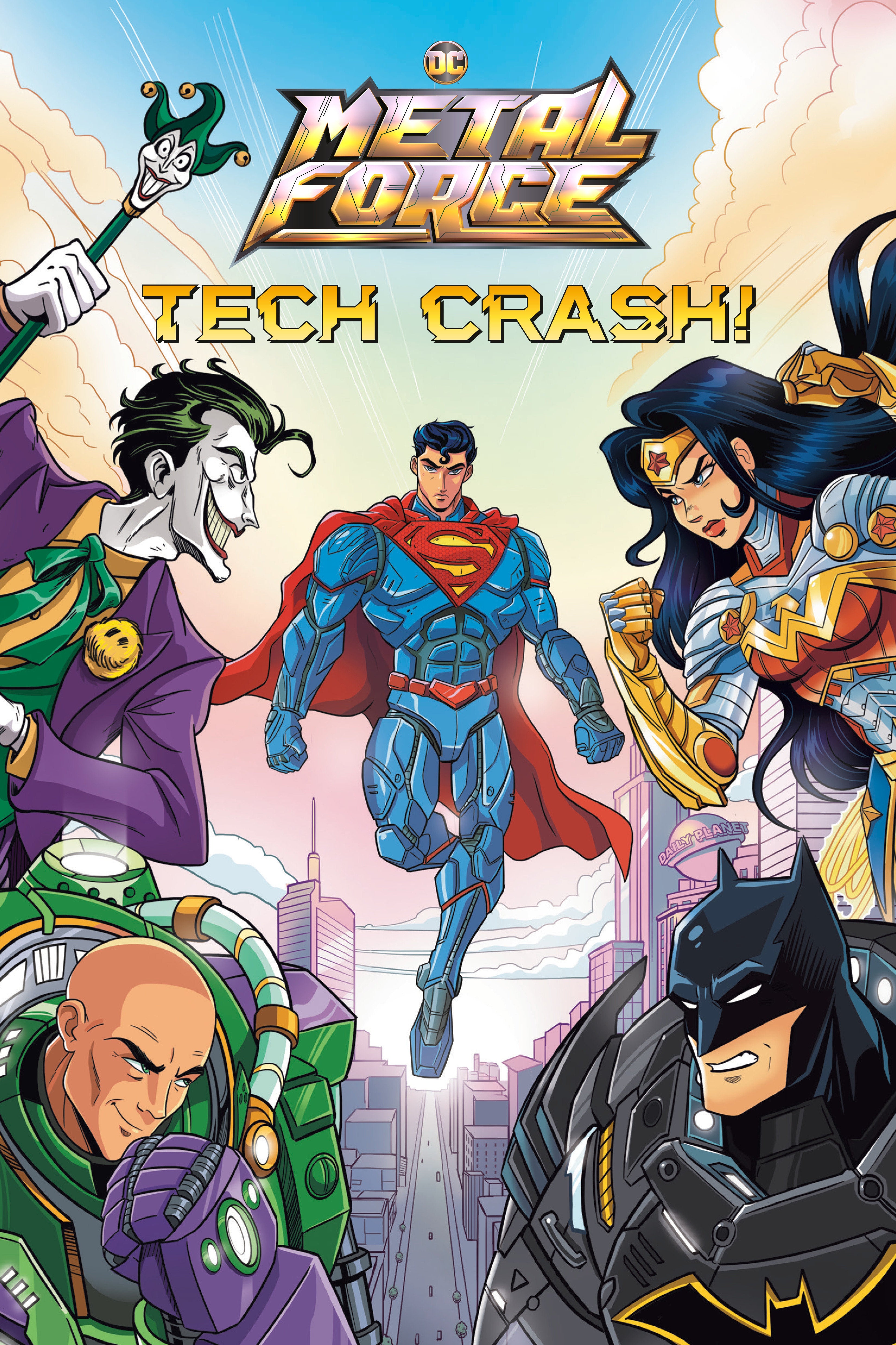 DC Metal Force Softcover Novel Volume 01 Tech Crash | Odin's Place
