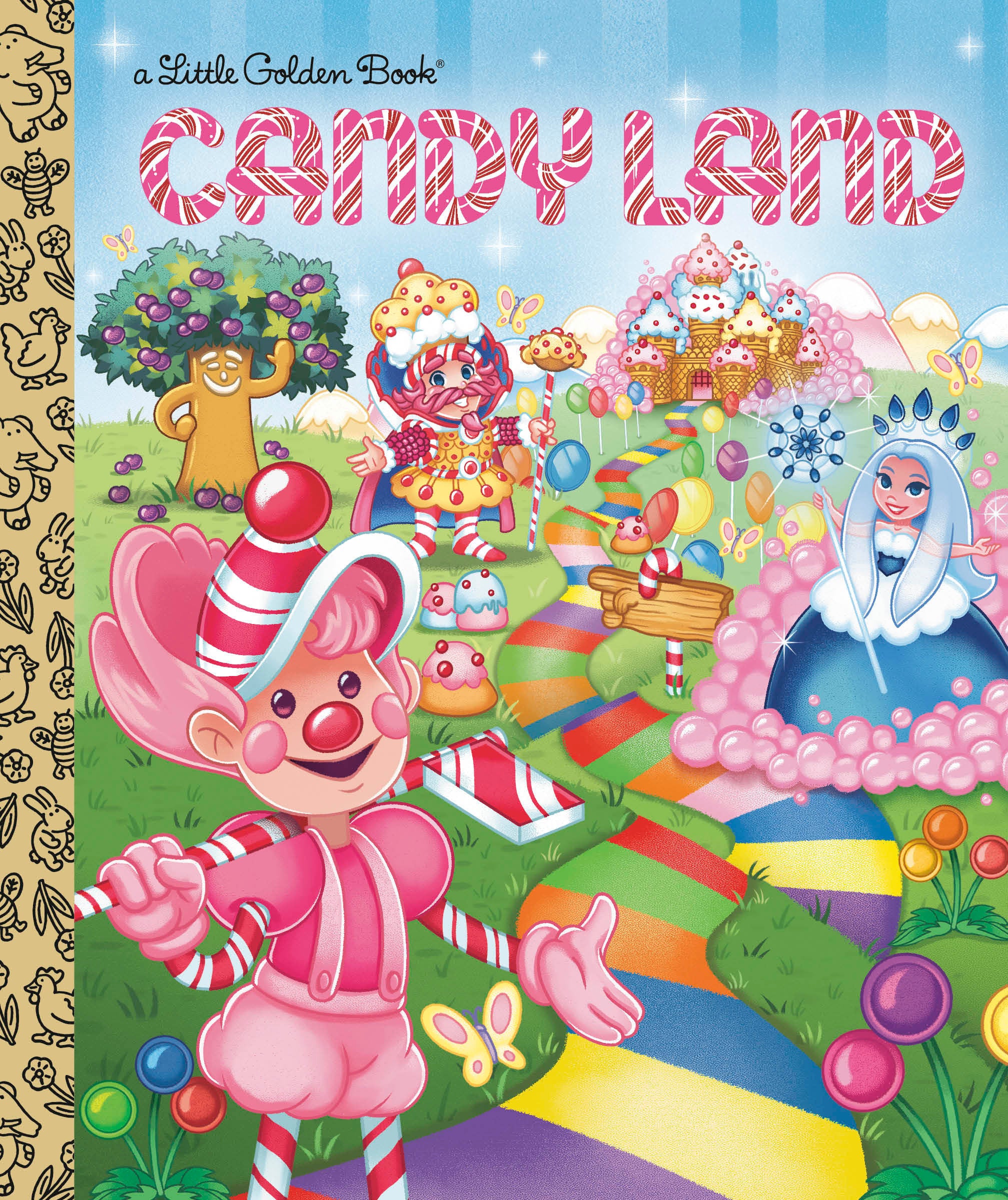 Hasbro Candy Land Little Golden Book Hardcover | Odin's Place