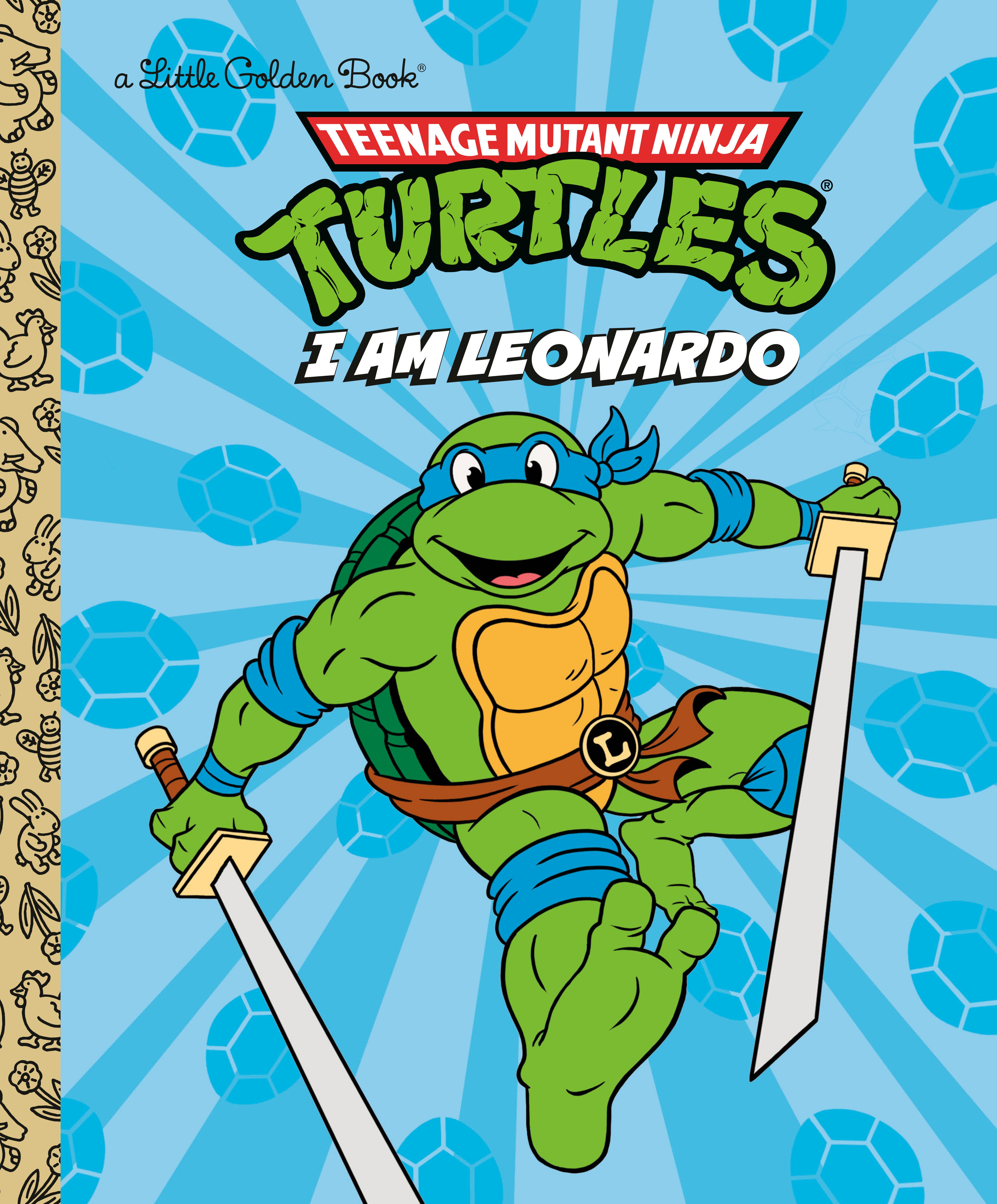 Teenage Mutant Ninja Turtles I Am Leonardo Little Golden Book Hardcover | Odin's Place