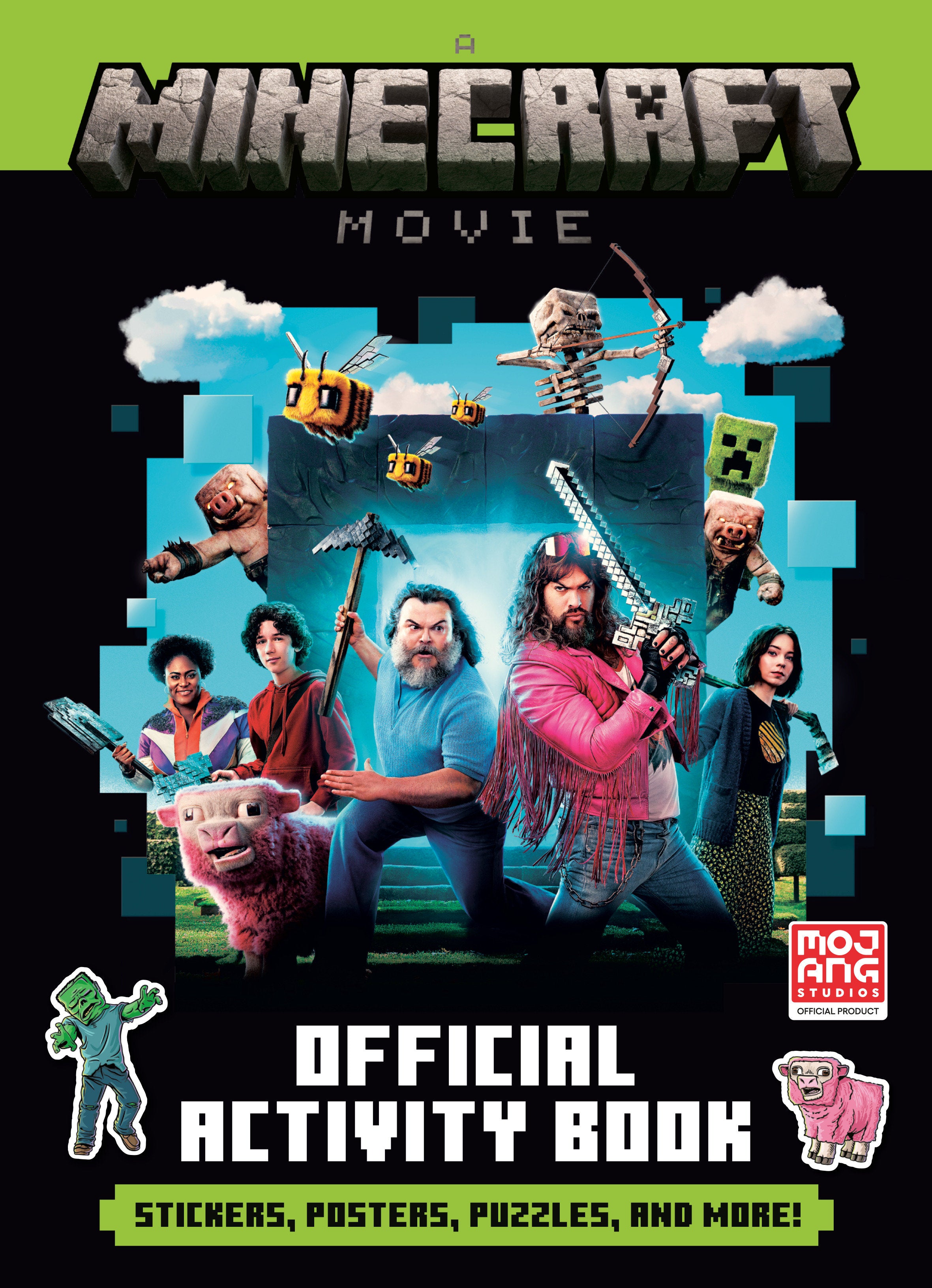 A Minecraft Movie Official Activity Book | Odin's Place