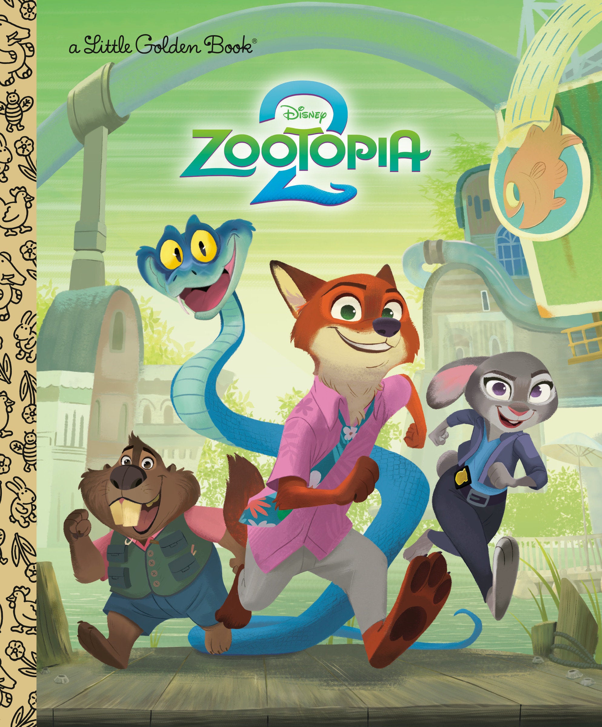 Disney Zootopia 2 Little Golden Book | Odin's Place