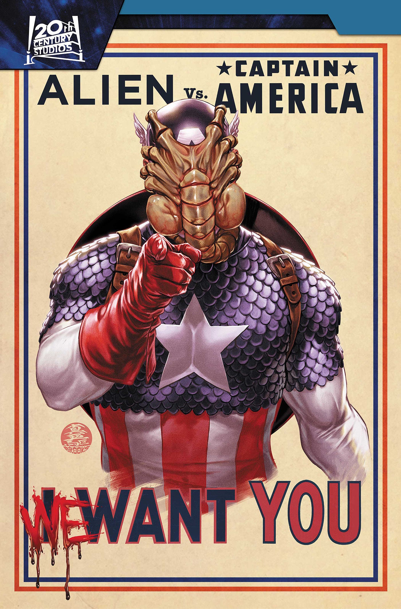 Alien vs. Captain America | Odin's Place