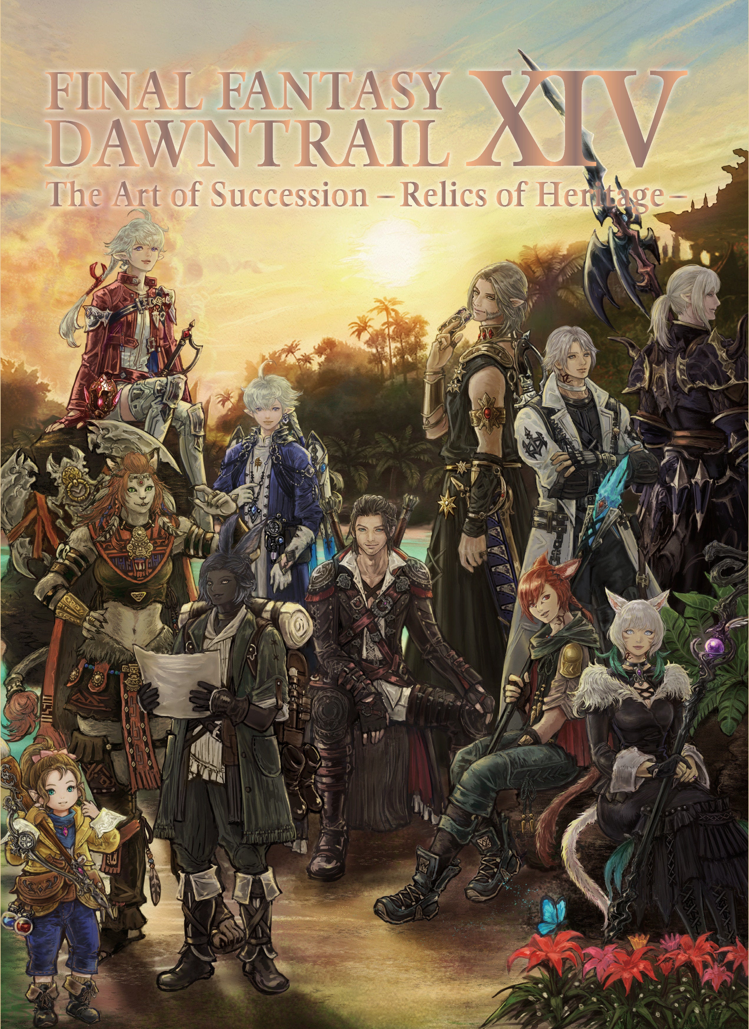 Final Fantasy Xiv: Dawntrail -- The Art Of Succession -Relics Of Heritage- | Odin's Place