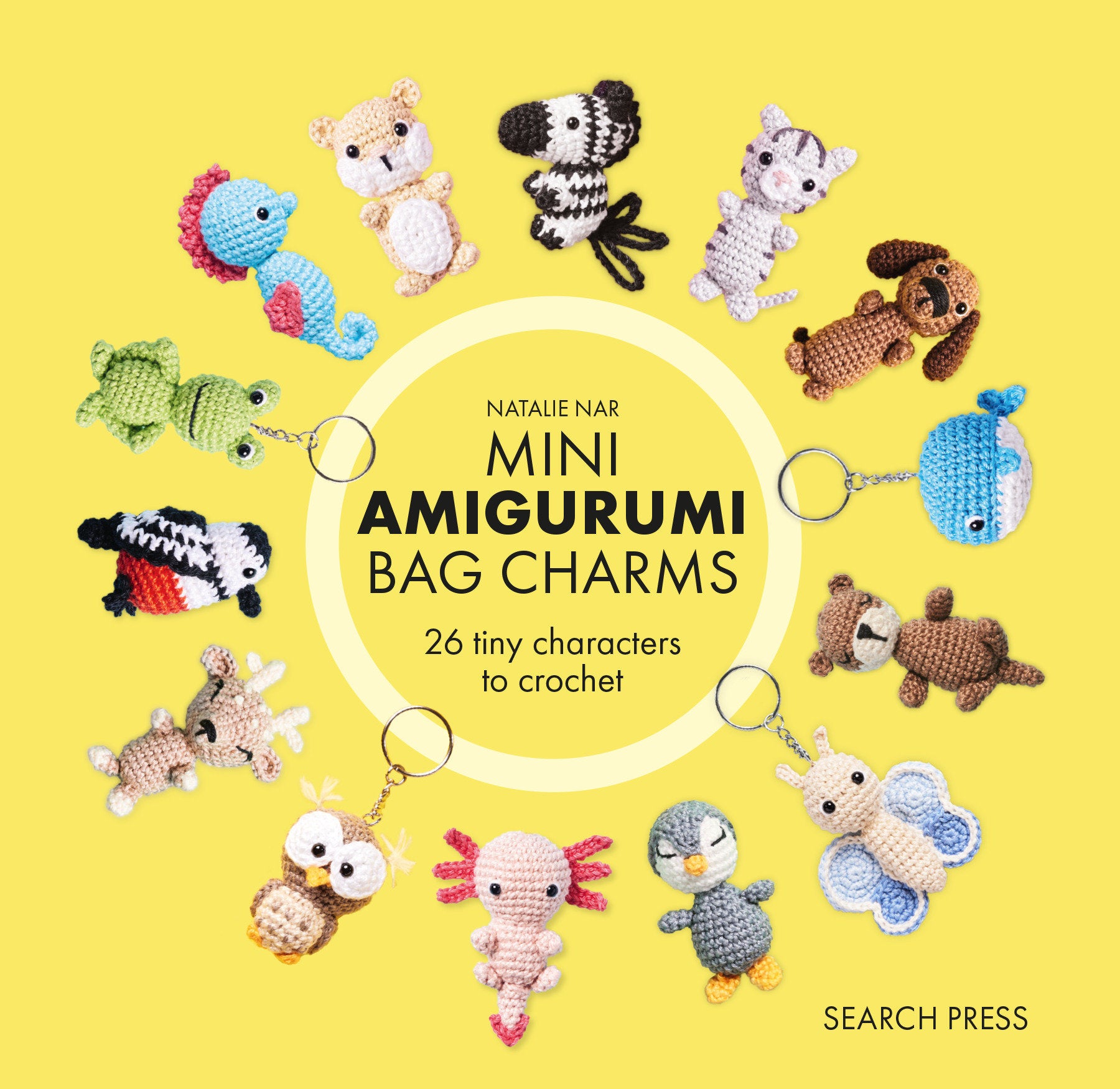 Mini Amigurumi Bag Charms | Odin's Place
