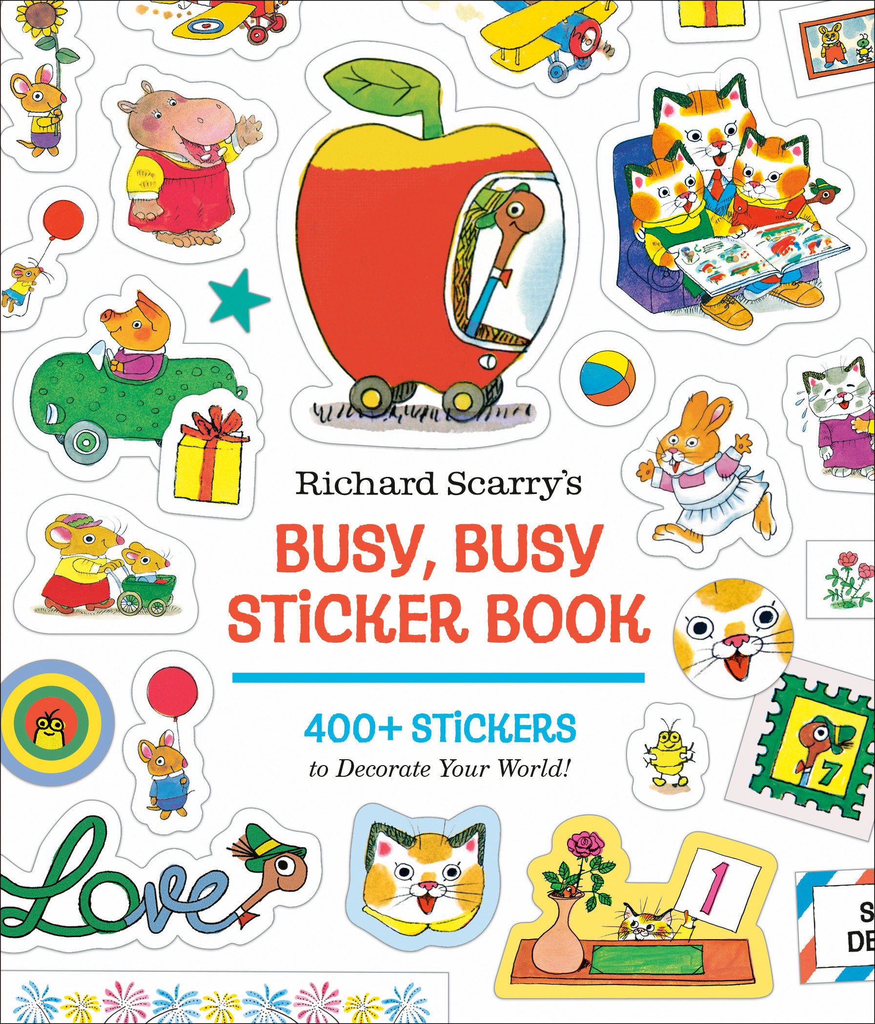 Richard Scarry's Busy, Busy Sticker Book | Odin's Place