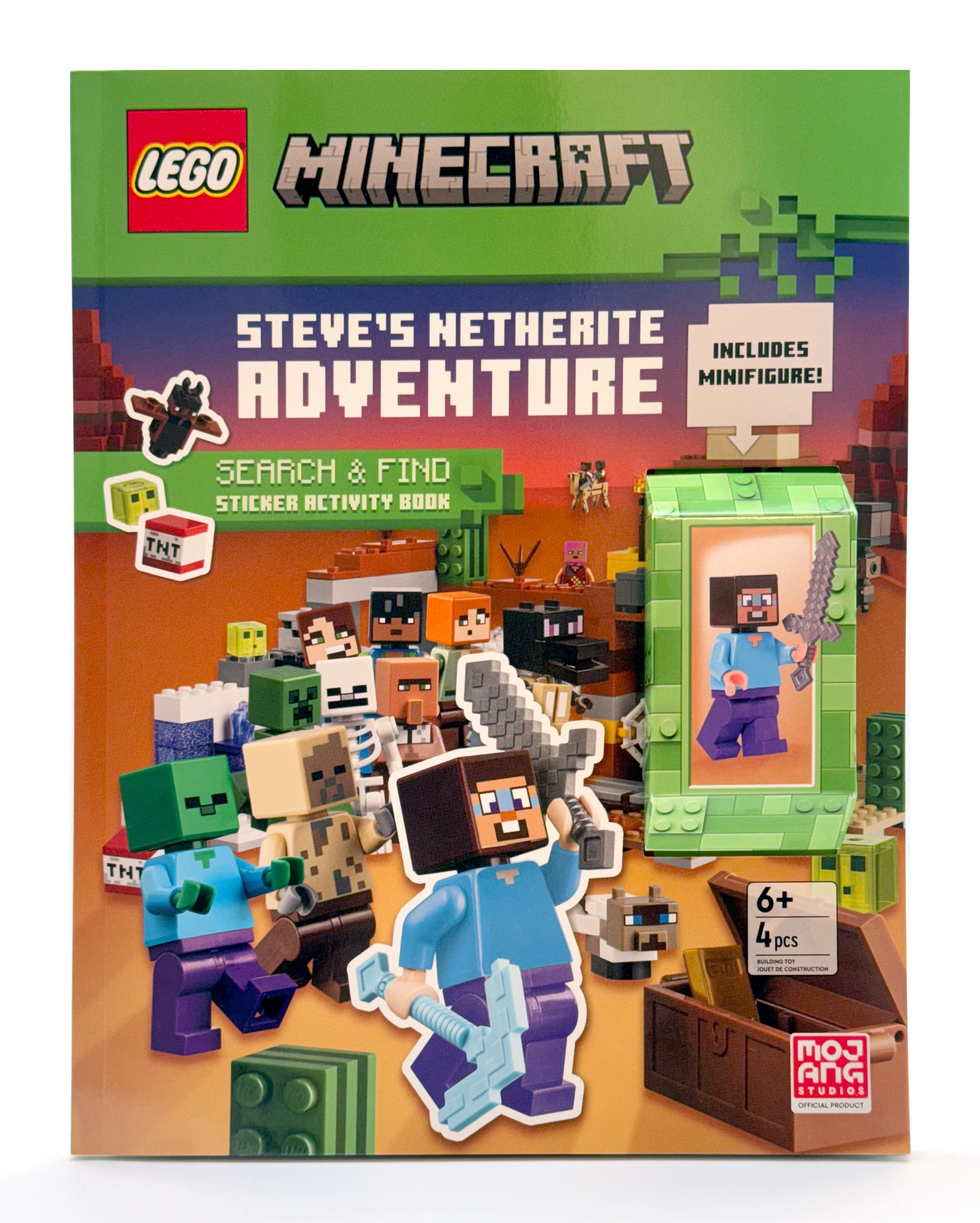Steve'S Netherite Adventure (Lego Minecraft) | Odin's Place