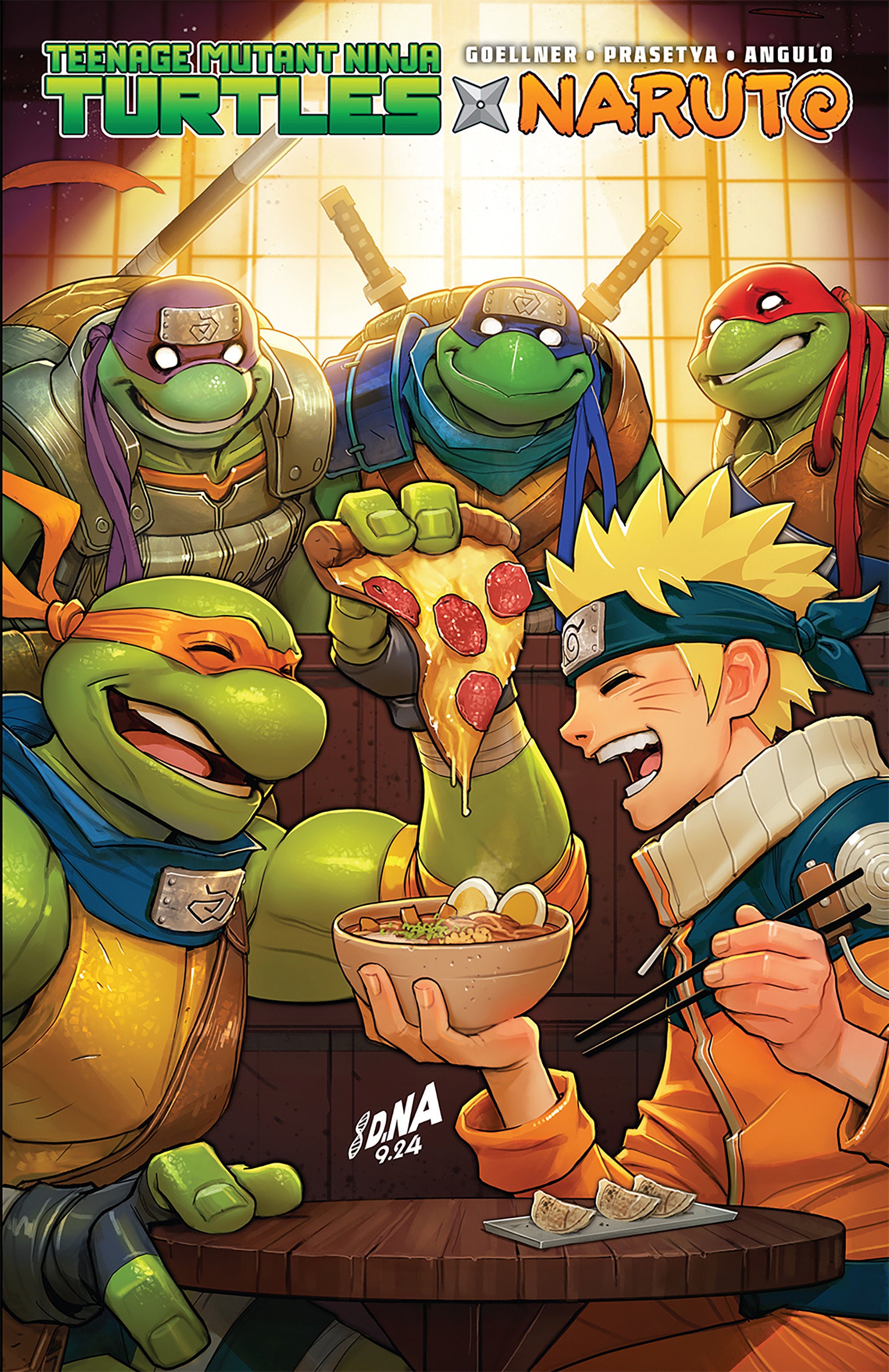 Teenage Mutant Ninja Turtles X Naruto (Direct Market) | Odin's Place