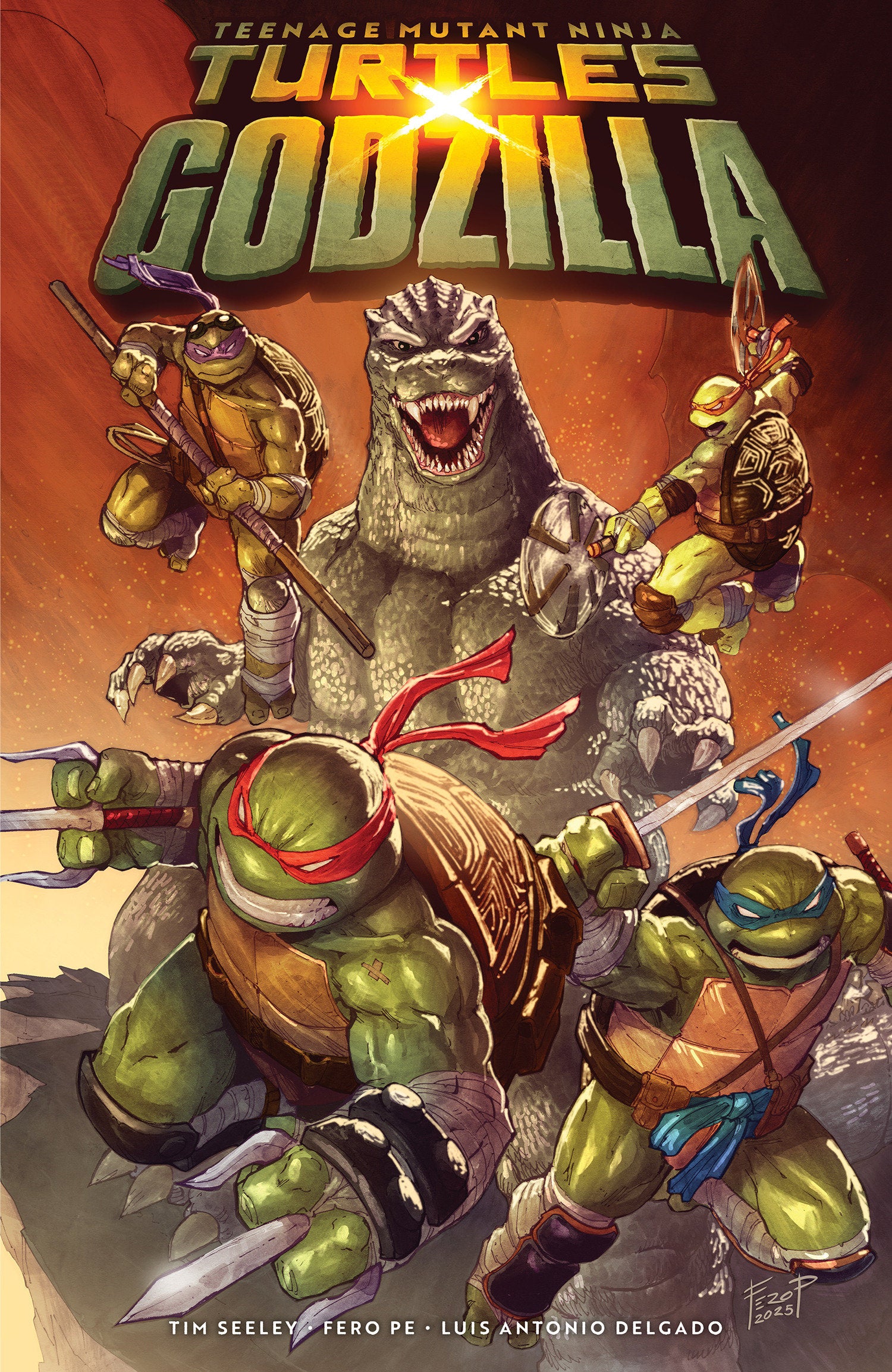 Teenage Mutant Ninja Turtles X Godzilla | Odin's Place