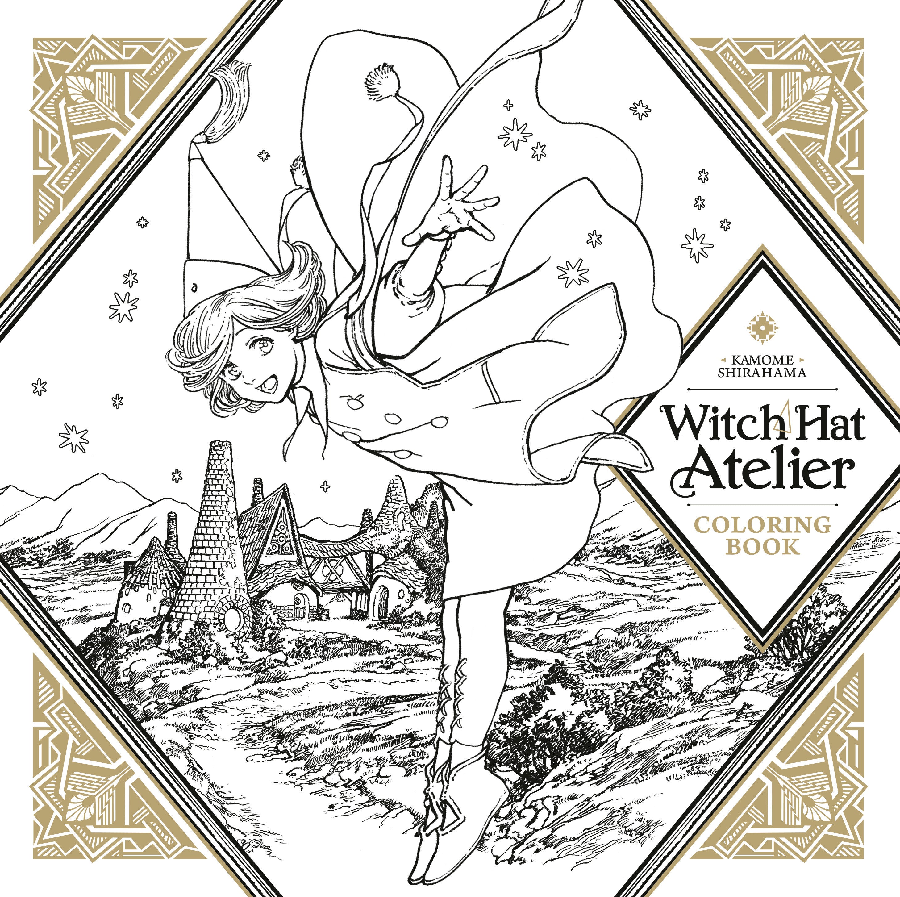 Witch Hat Atelier Coloring Book | Odin's Place