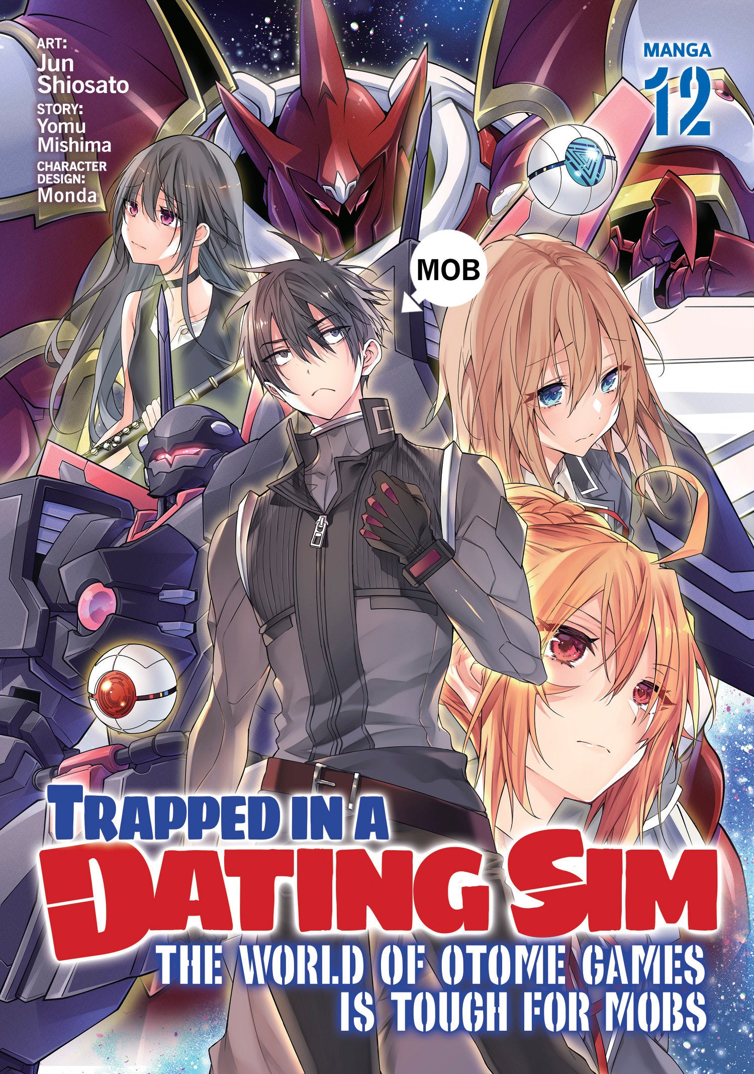 Trapped In A Dating Sim: The World Of Otome Games Is Tough For Mobs (Manga) Volume. 12 | Odin's Place