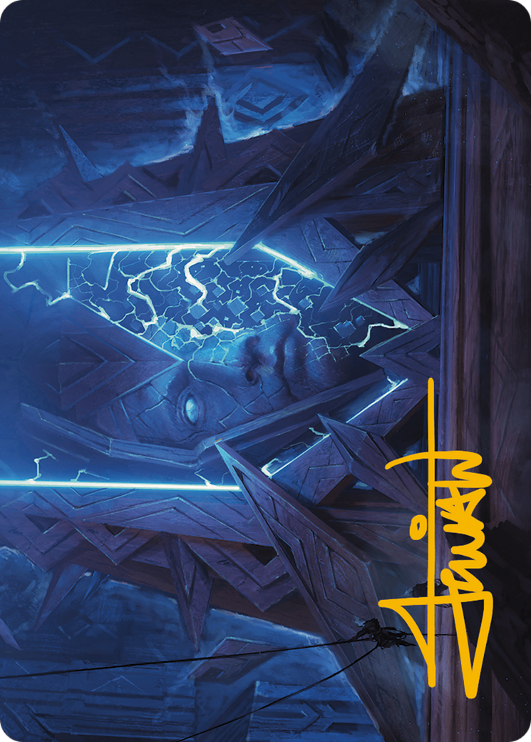 Stone Idol Generator Art Card (Gold-Stamped Signature) [Modern Horizons 3 Art Series] | Odin's Place