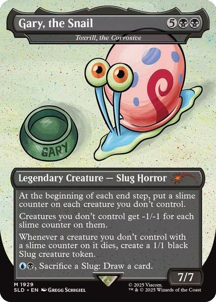 Gary, the Snail - Toxrill, the Corrosive [Secret Lair Drop Series] | Odin's Place