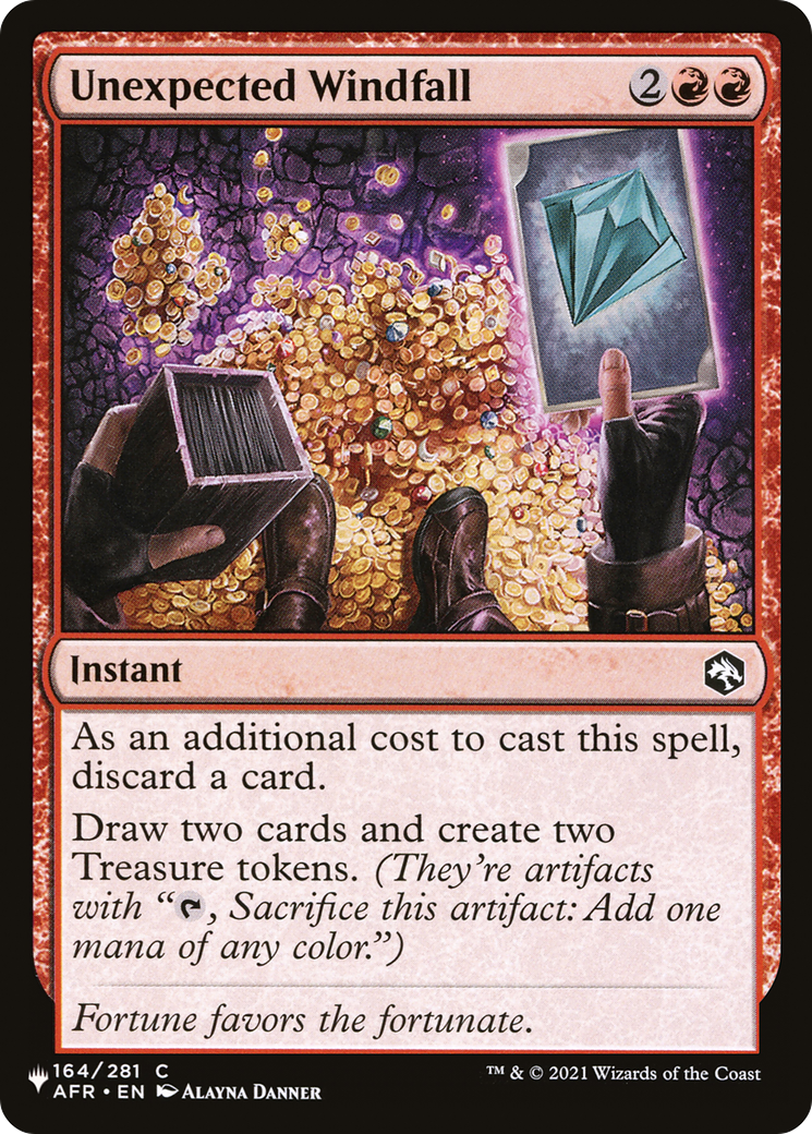 Unexpected Windfall [The List] | Odin's Place