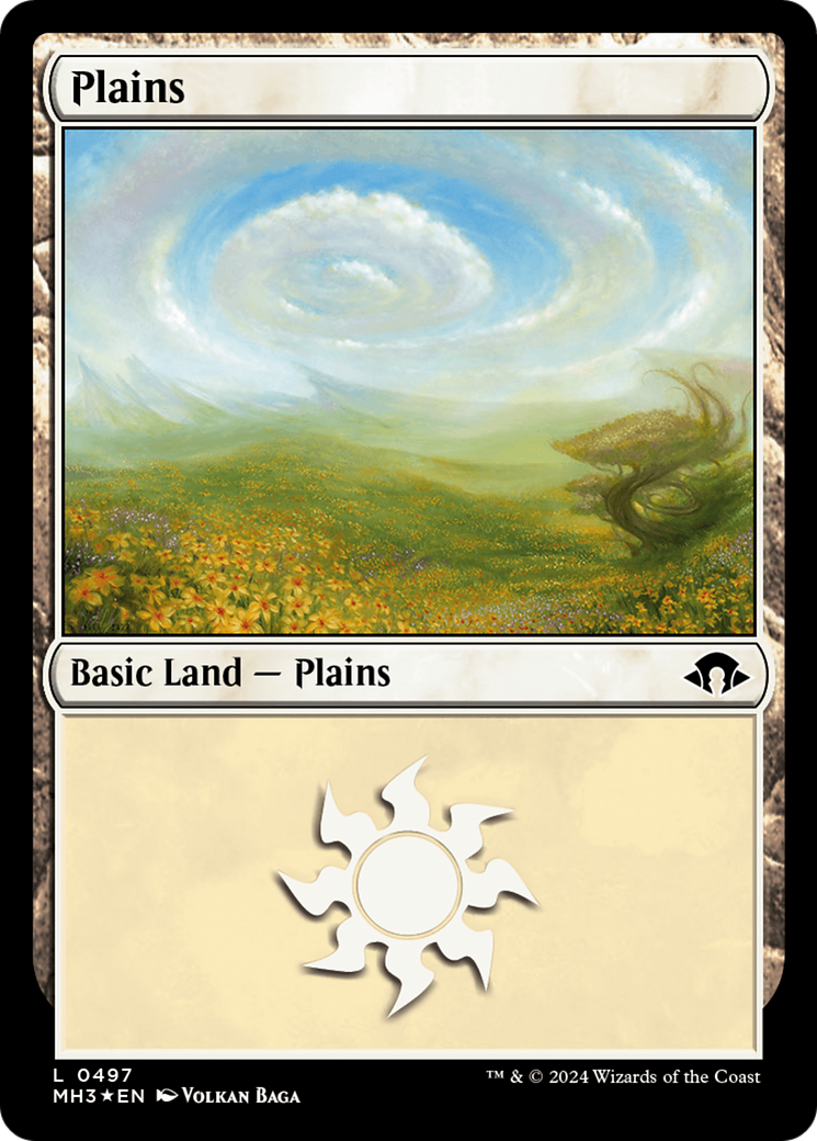 Plains (0497) (Ripple Foil) [Modern Horizons 3] | Odin's Place