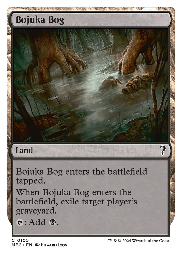 Bojuka Bog (White Border) [Mystery Booster 2] | Odin's Place