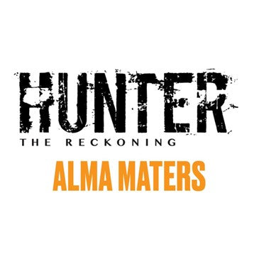 Hunter The Reckoning RPG: 5th Edition Roleplaying Game Alma Maters Sourcebook | Odin's Place
