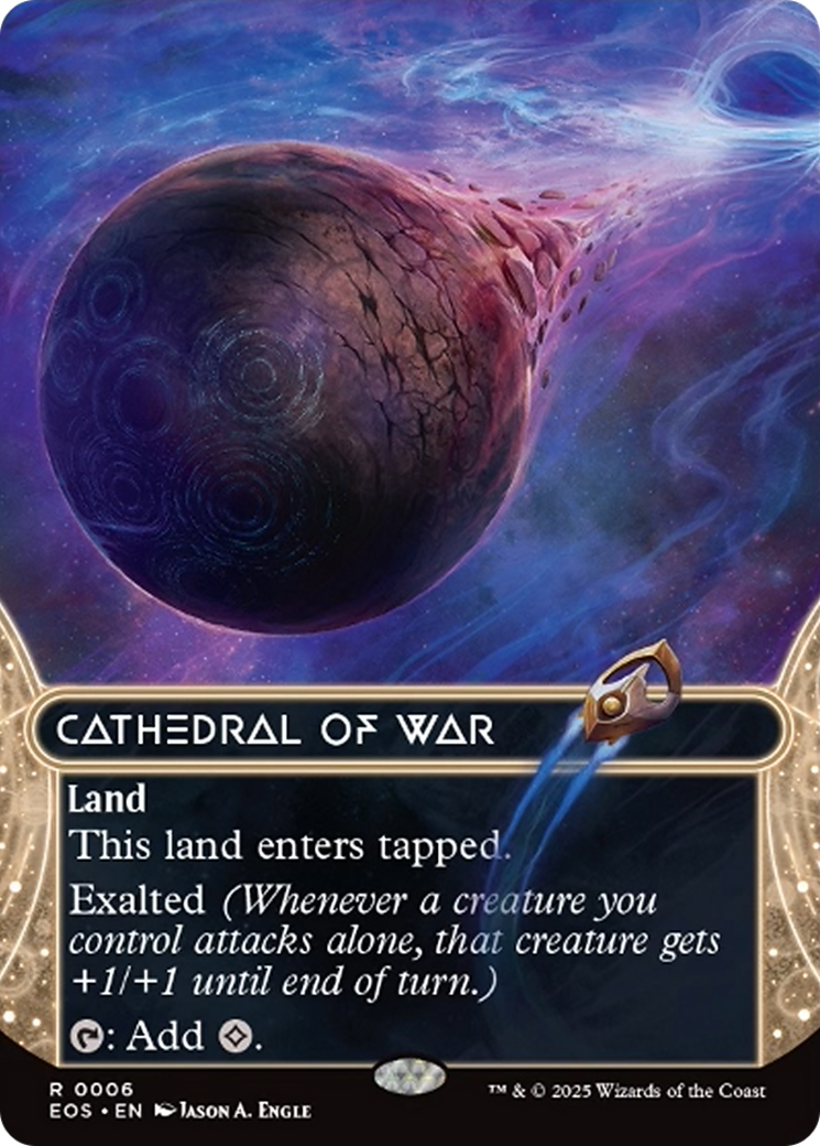 Cathedral of War (0006) (Borderless) [Edge of Eternities: Stellar Sights] | Odin's Place