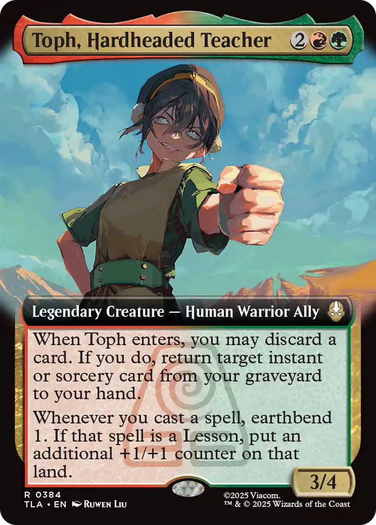 Toph, Hardheaded Teacher (Extended Art) [Avatar: The Last Airbender] | Odin's Place