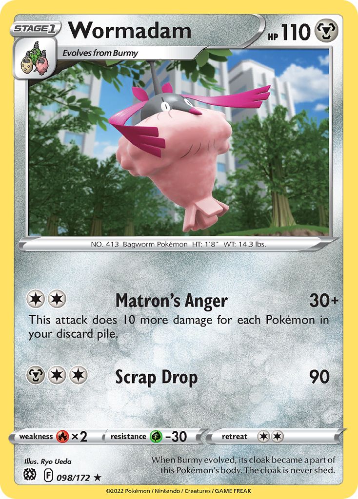 Wormadam (077/172) [Prize Pack Series Two] | Odin's Place