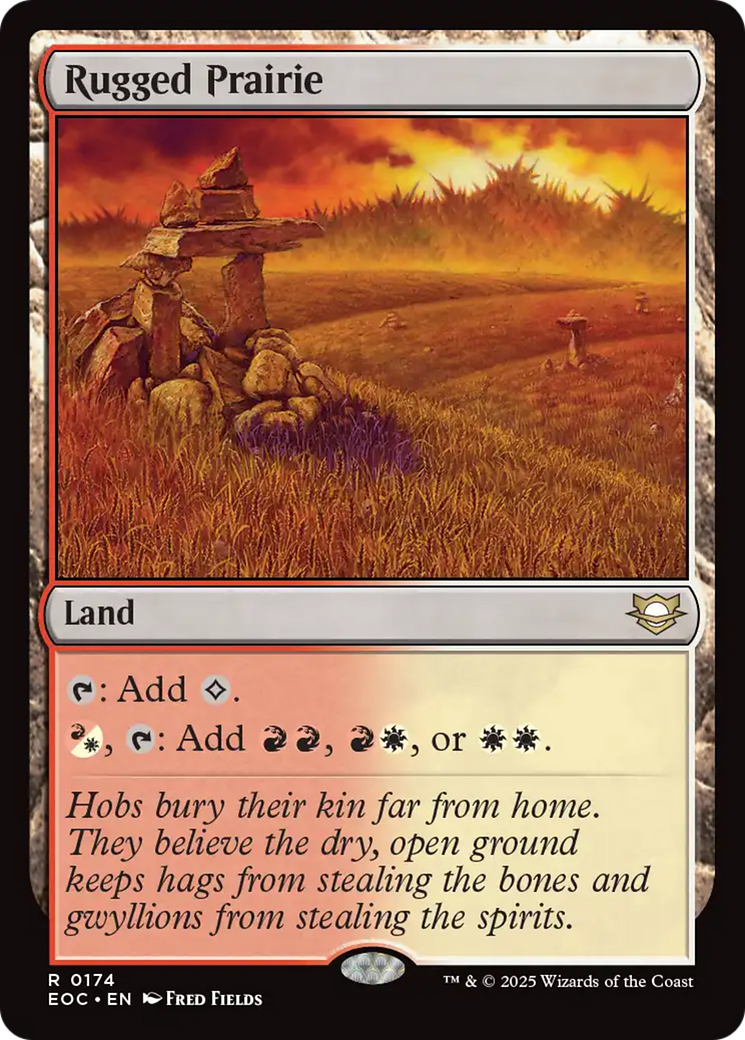 Rugged Prairie [Edge of Eternities Commander] | Odin's Place