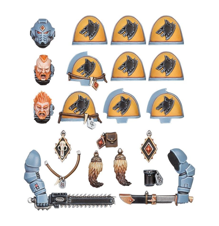 Warhammer 40K: Space Marine Space Wolves Primaris Upgrades | Odin's Place