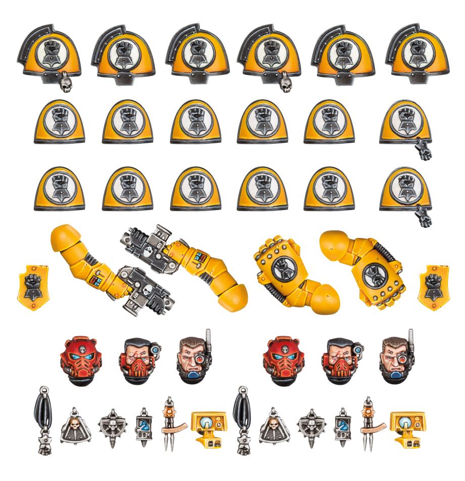 Warhammer 40k: Imperial Fists Primaris Upgrades and Transfers | Odin's Place