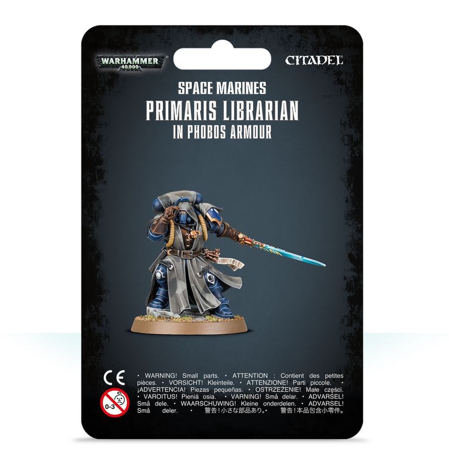 Warhammer 40K: Space Marines Primaris Librarian In Phobos Armour | Odin's Place