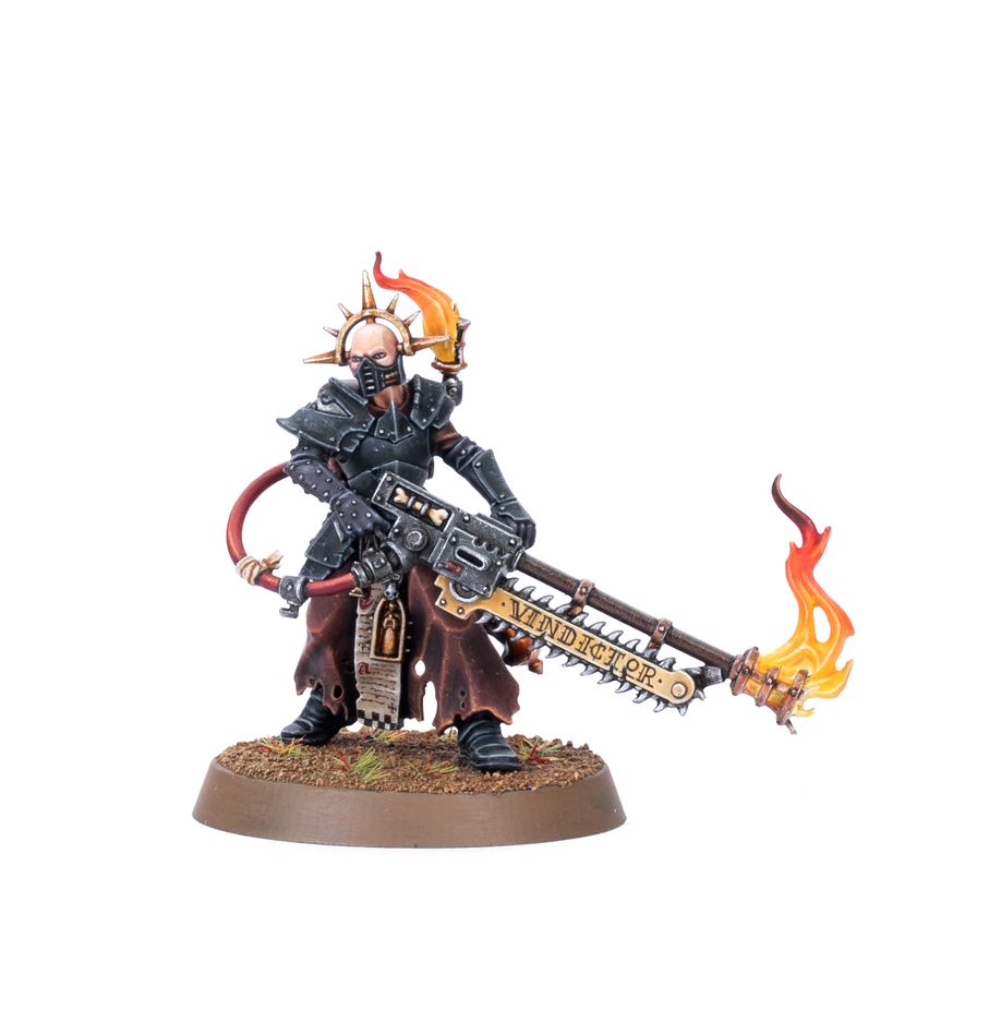 Warhammer 40K: Adepta Sororitas Ministorum Priest with Vindicator | Odin's Place