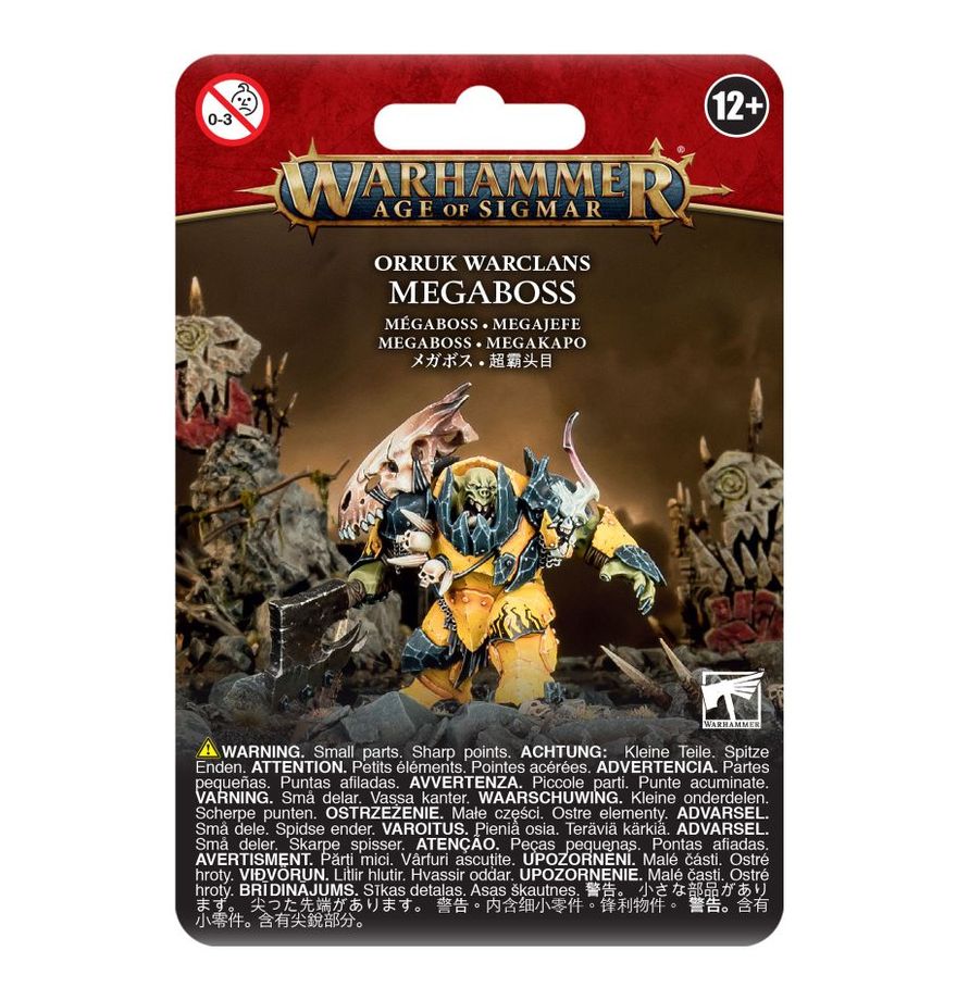Warhammer Age of Sigmar:  Orruk Warclans Megaboss | Odin's Place