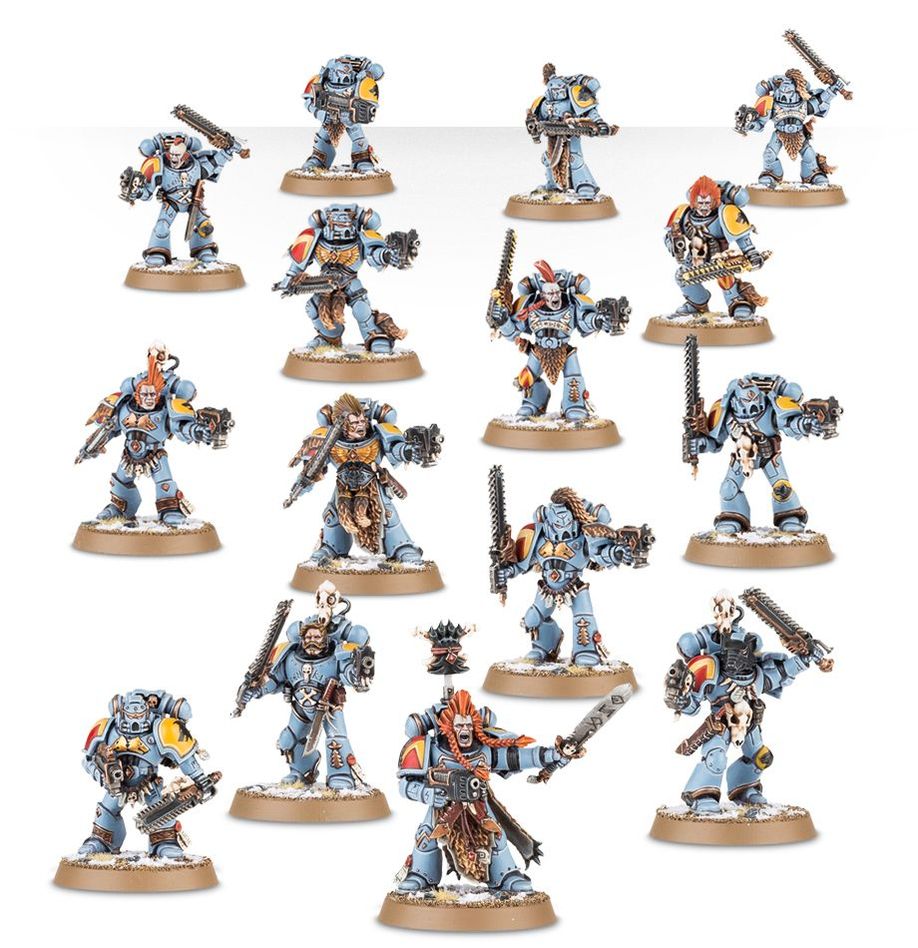 Warhammer 40k:SPACE WOLVES BLOOD CLAWS | Odin's Place