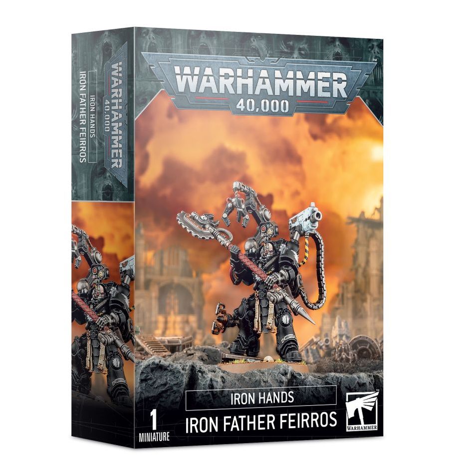 Warhammer 40K: Iron Hands Iron-Father Fierros | Odin's Place