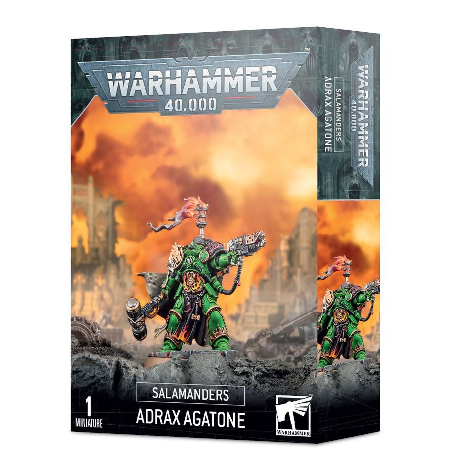 Warhammer 40k: Salamanders Adrax Agatone | Odin's Place
