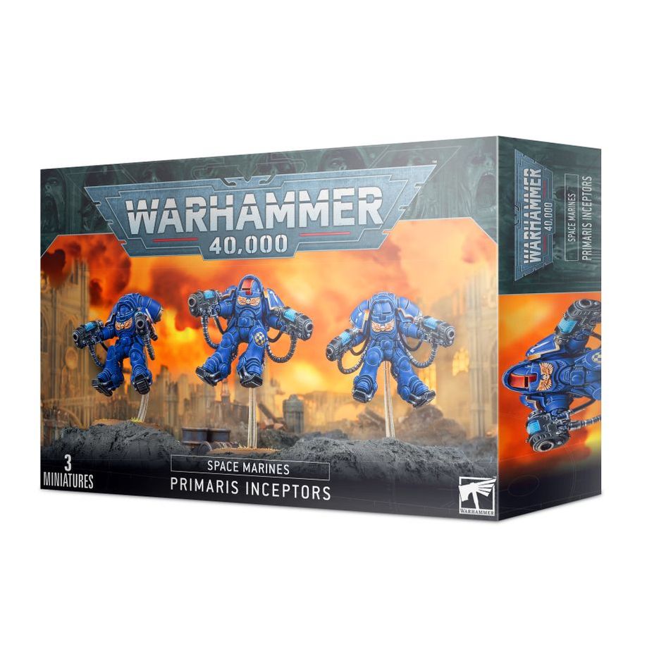 Warhammer 40K: Space Marine Primaris Inceptors | Odin's Place
