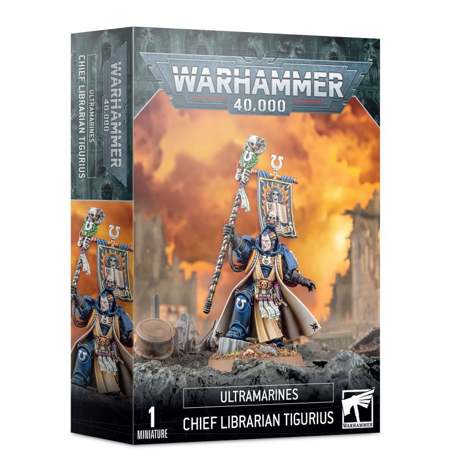Warhammer 40K:  Ultramarines Chief Librarian Tigurius | Odin's Place