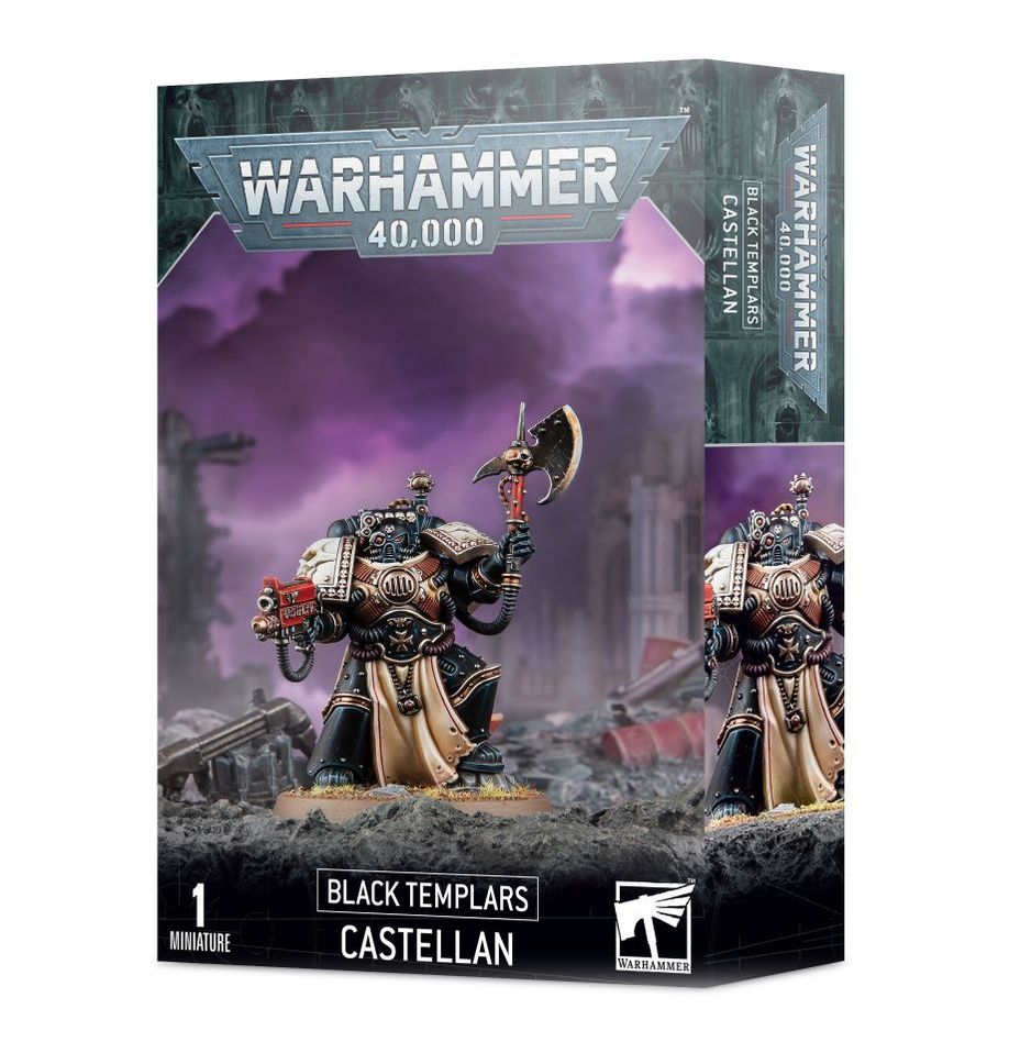 Warhammer 40K: Black Templars Castellan | Odin's Place
