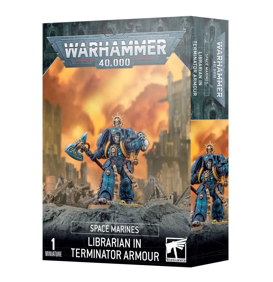 Warhammer 40k: Space Marine Librarian in Terminator Armour | Odin's Place
